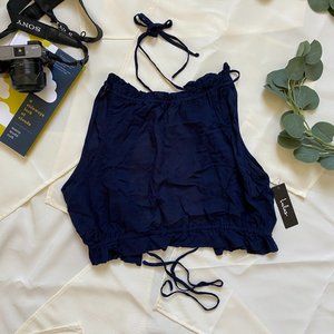 NWT Lulu's loose-fit crop top